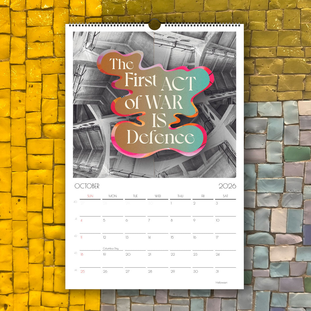 Beautiful Wall Calendar – Inspirational Wall Decor with Quotes & Photography