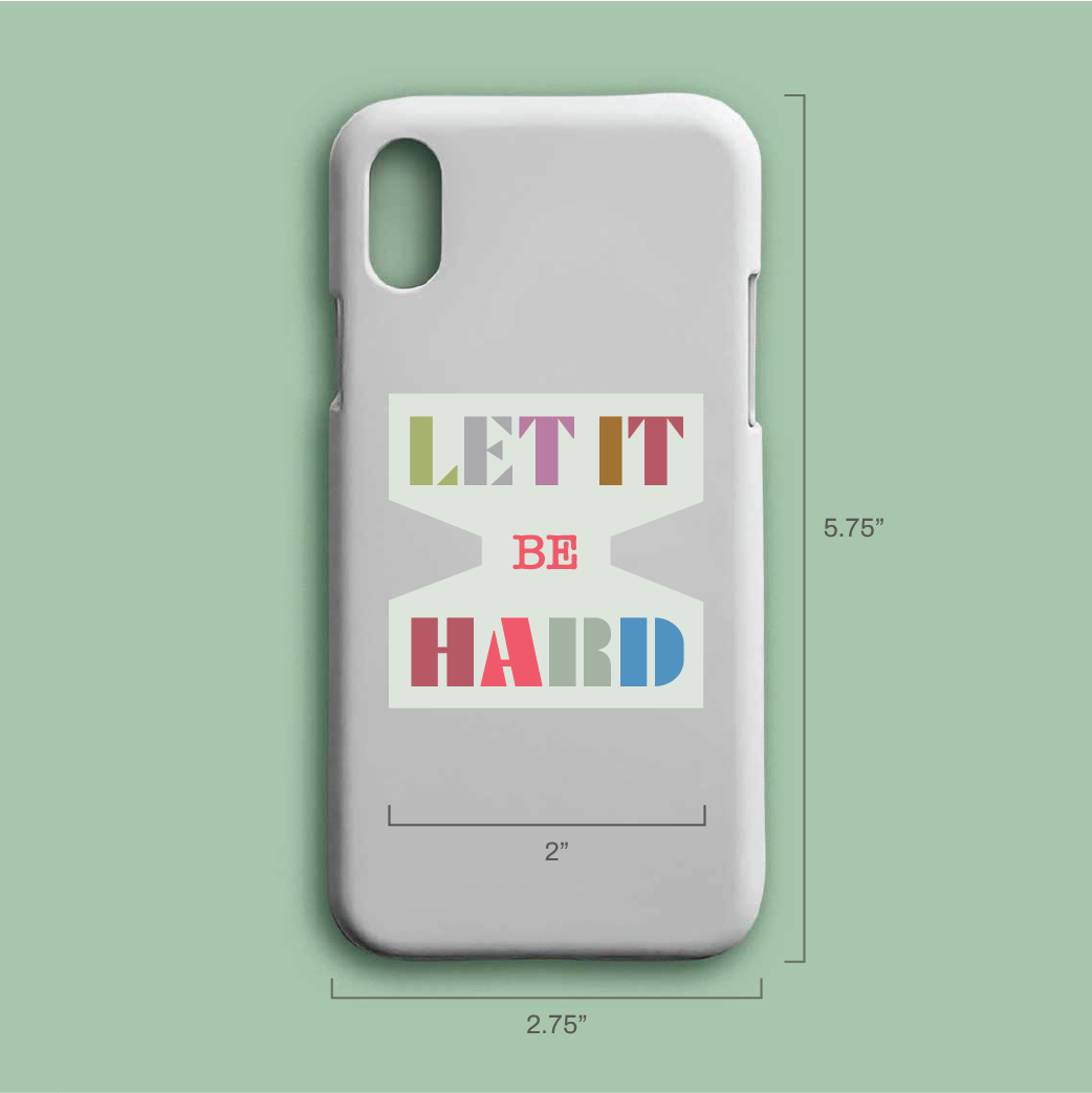 Let it Be Hard (Sticker)