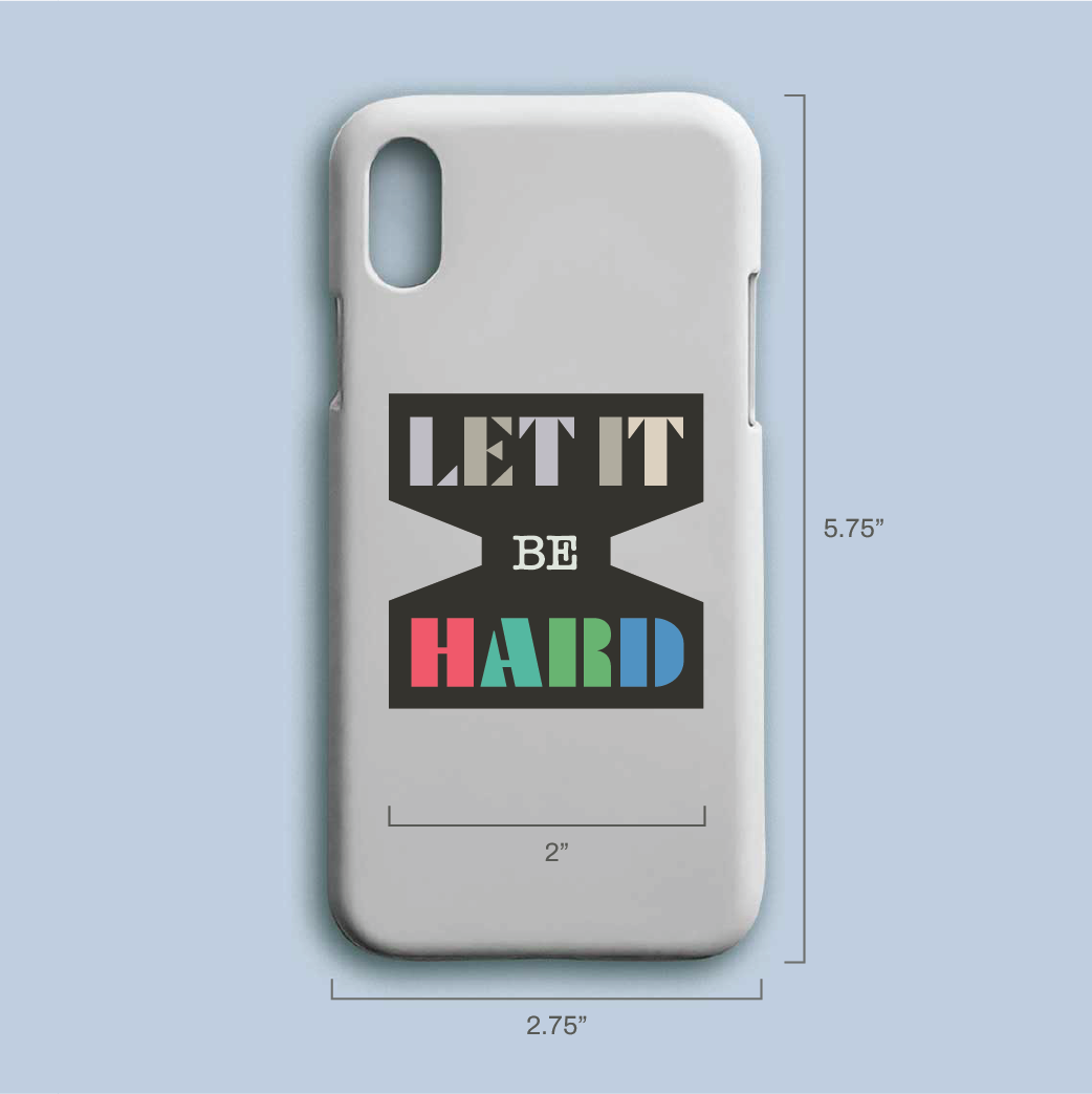 Let it Be Hard (Sticker)