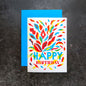 Bold Modern Birthday Card