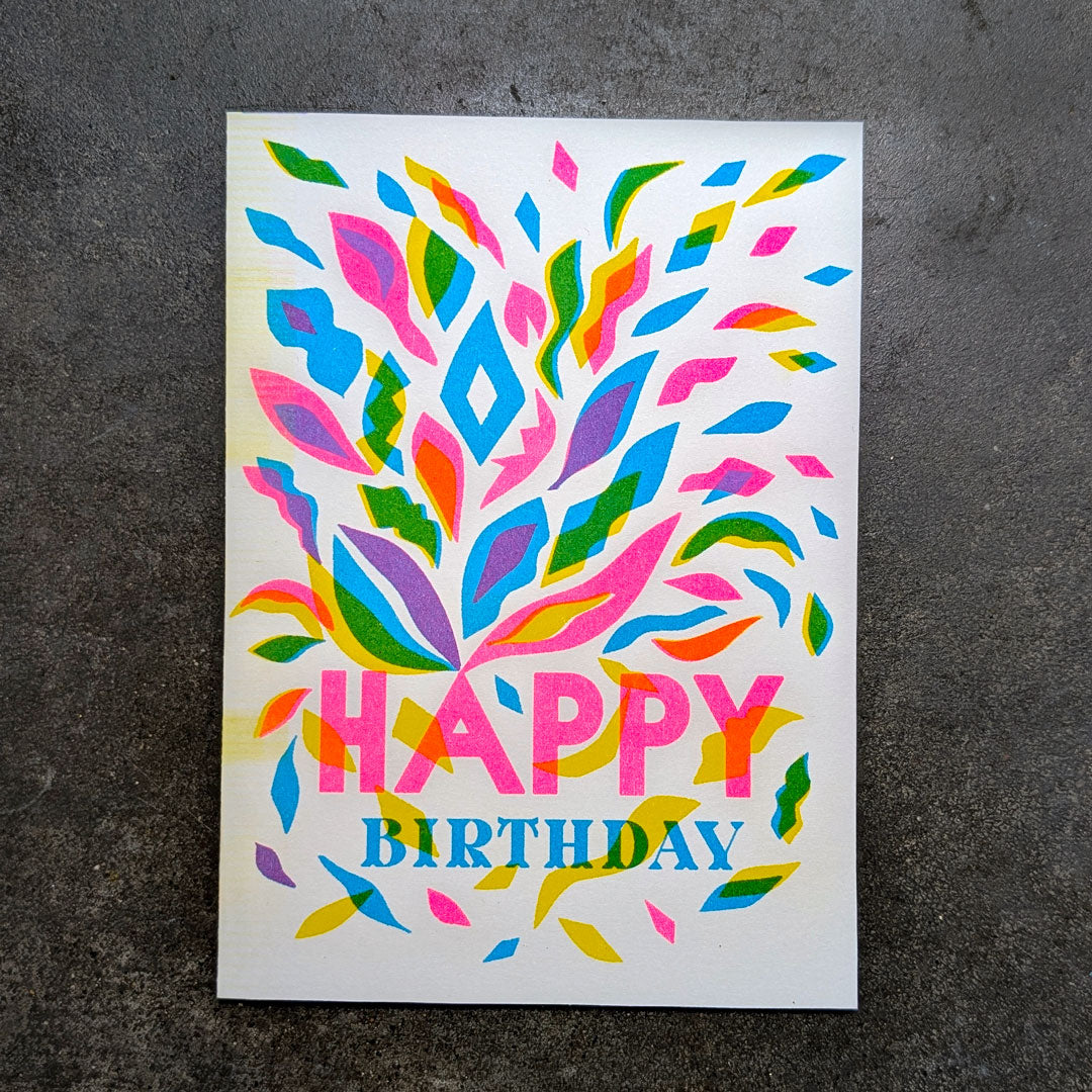 Bold Modern Birthday Card