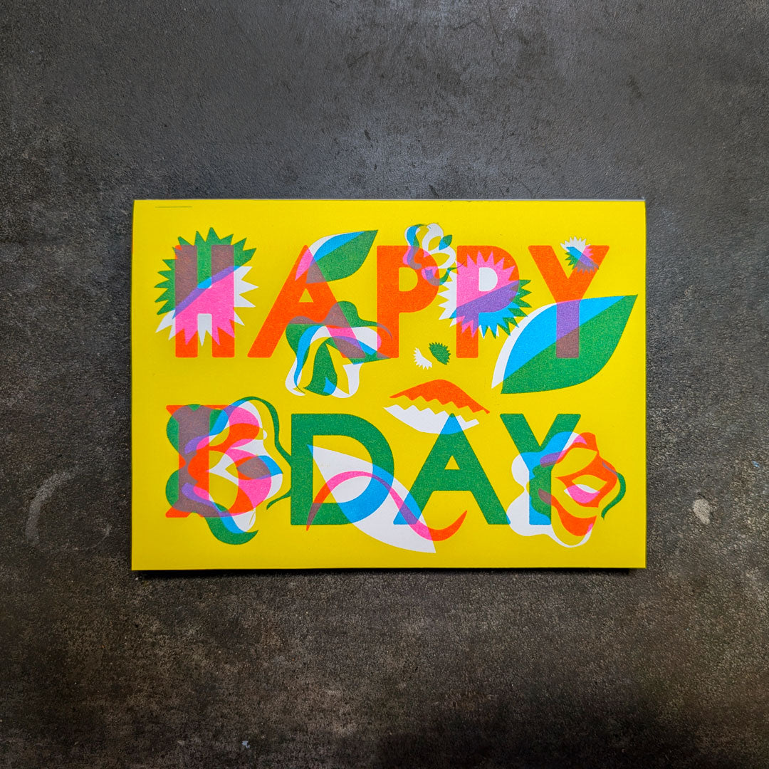 Beautifully Illustrated Bday Cards 5x7