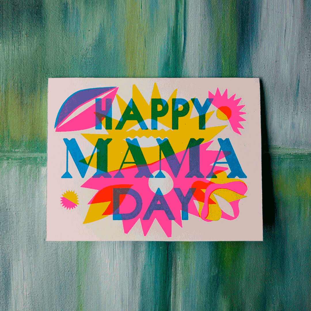 Colorful Mother's Day Cards (4.5"x6")