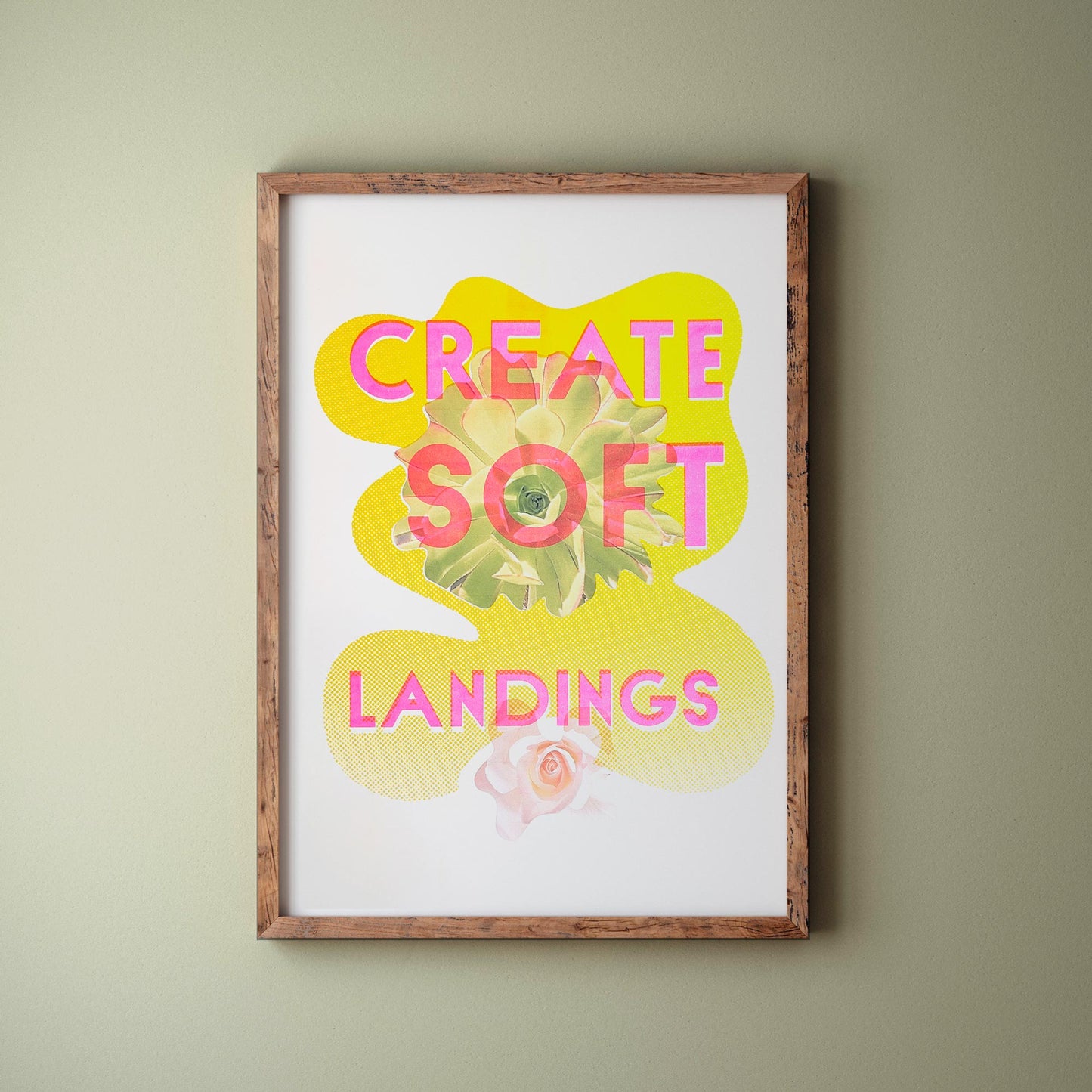 Custom Printed Artworks | Create Soft Landings (Light)