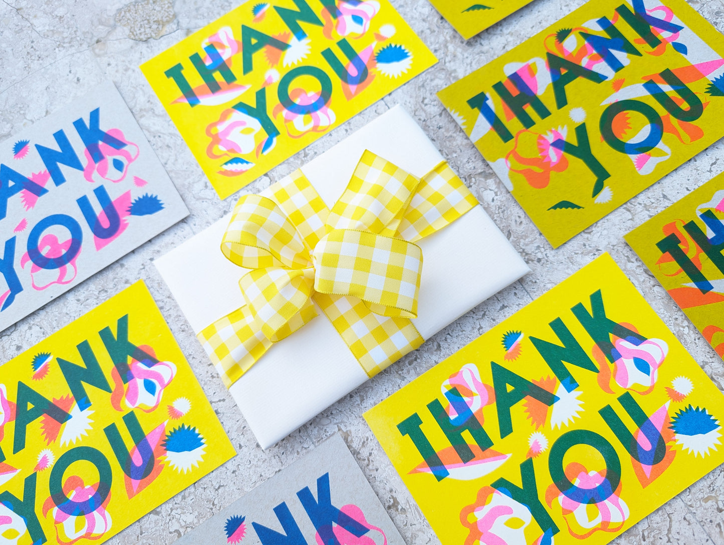 Beautifully Illustrated Thank You Cards