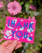 Beautiful & Foldable THANK YOU cards (A2)