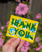 Beautiful & Foldable THANK YOU cards (A2)