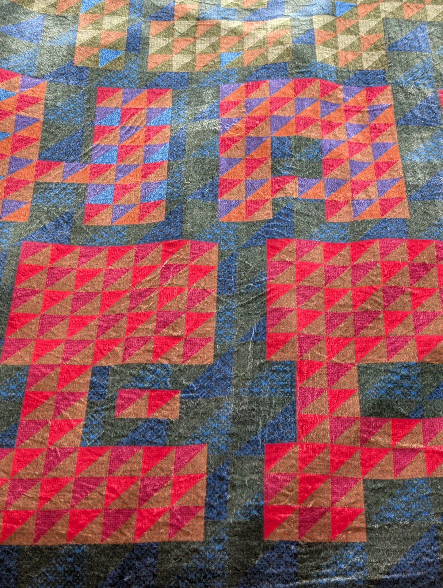 Luscious Blanket with a Typographic Pattern
