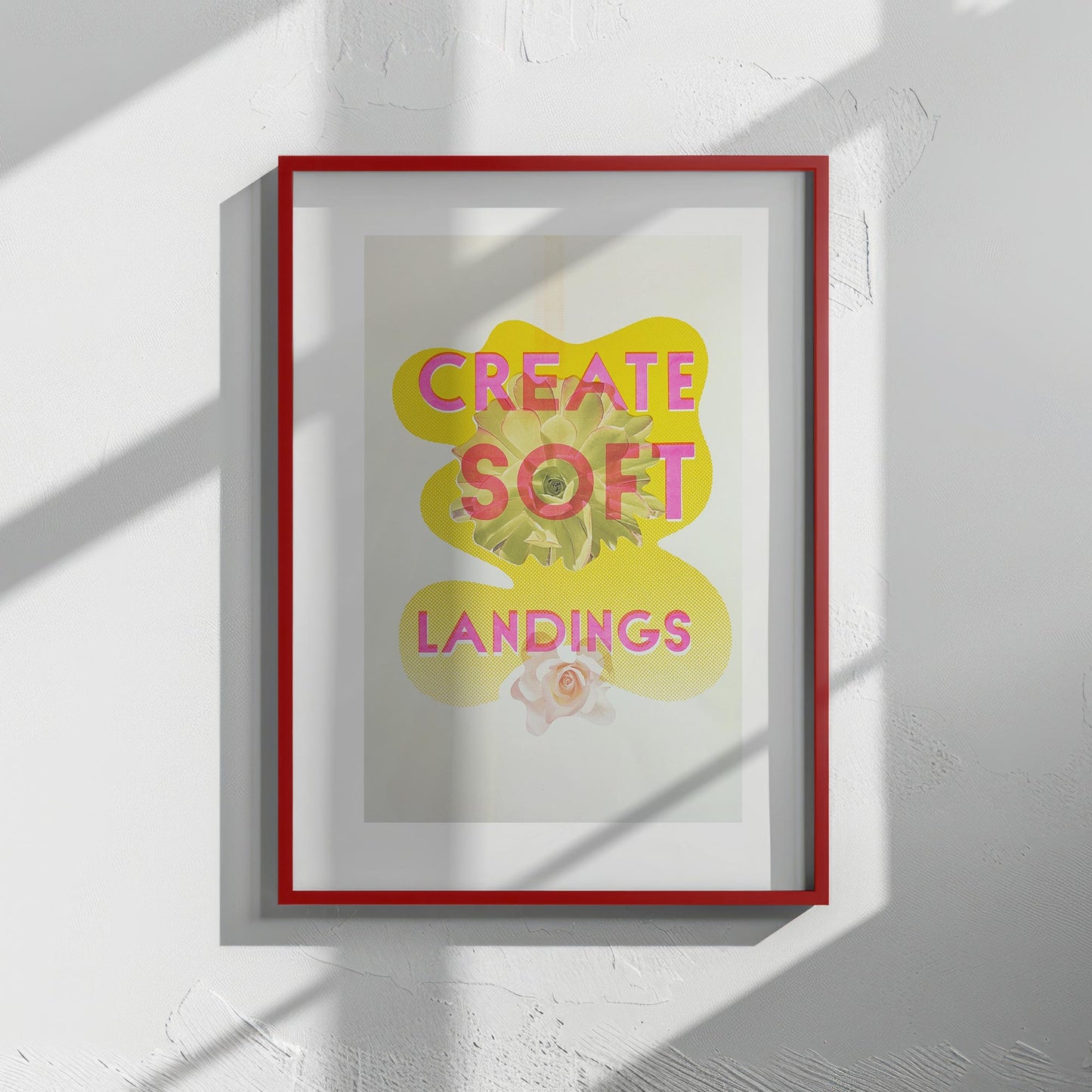 Custom Printed Artworks | Create Soft Landings (Light)