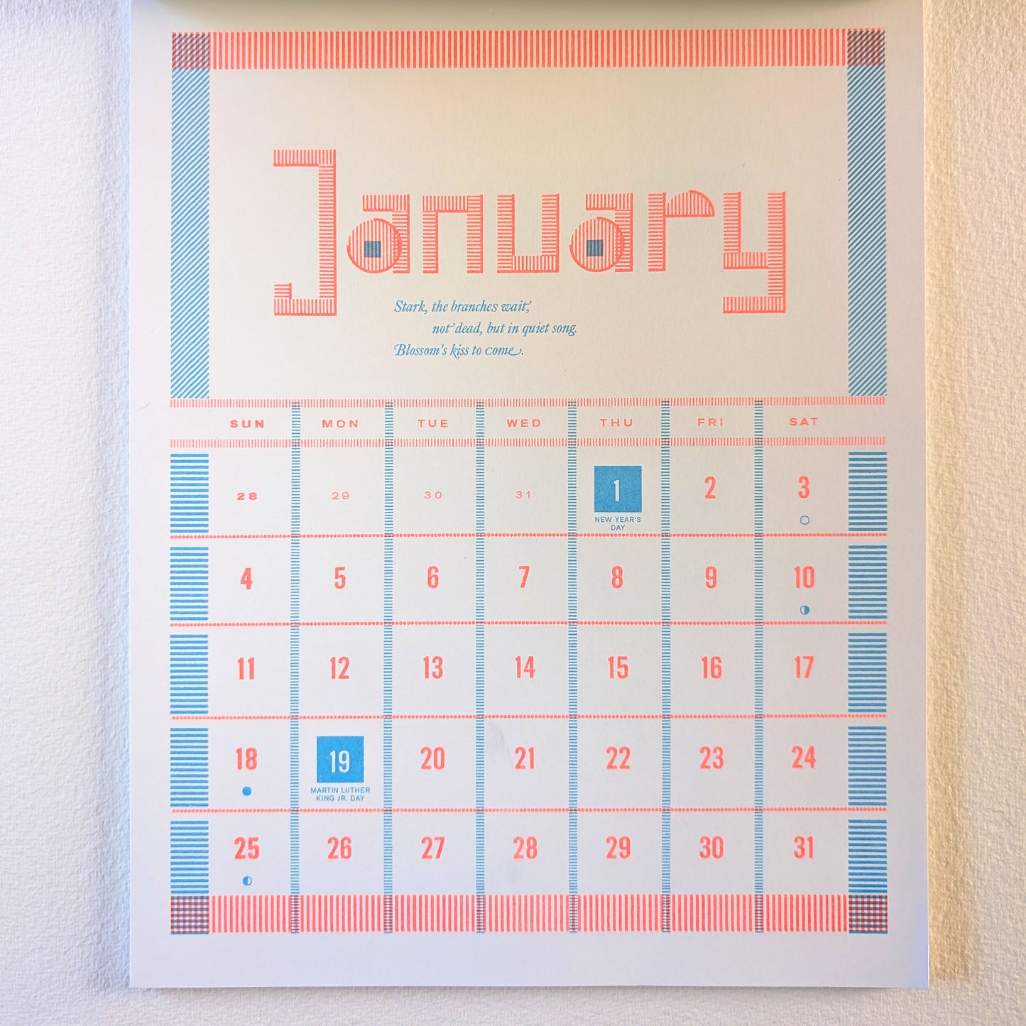 2026 Perfectly Imperfect Calendar (Limited Edition)