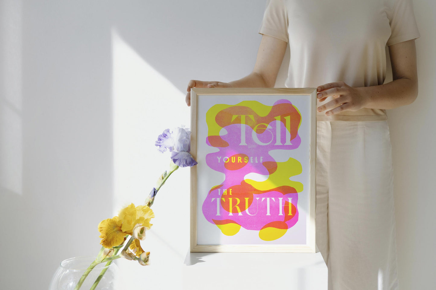 Custom Printed Artworks | Tell Yourself the Truth