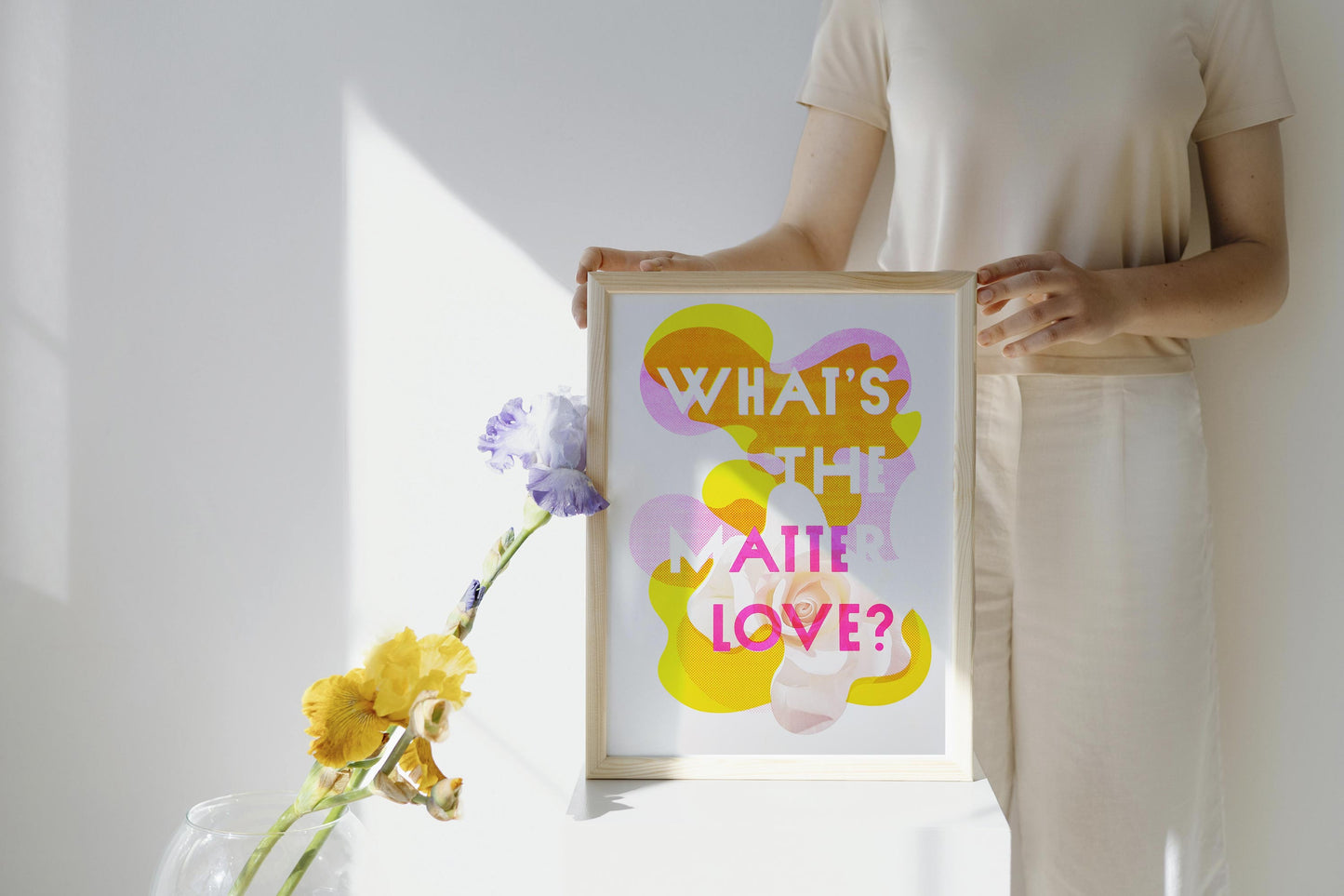 Custom Printed Artworks | What's the Matter Love?